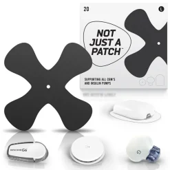 Not Just a Patch X-Plastre til alle sensorer/CGM's, 20 stk.