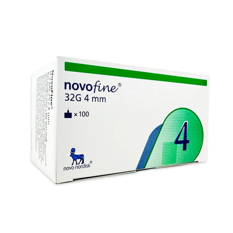 Novofine penkanyler 0,23/0,25 x 4 mm (32G) - 100 stk.