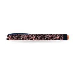 NovoRapid Flexpen klistermærke, Sorte blonder, 1 stk.
