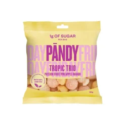 Pandy Tropic Trio - uden tilsat sukker, 50g