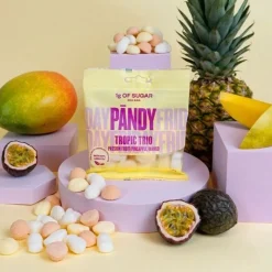 Pandy Tropic Trio - uden tilsat sukker, 50g