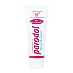 Parodol tandpasta rød med pol, 75 ml