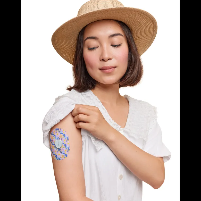 Plastre til Dexcom G7 sensor, 4 stk, Forår
