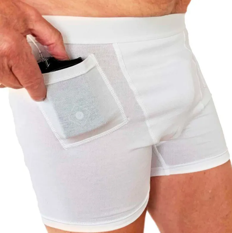 Pocket Nest boxershorts til voksne med lommer til pumpe