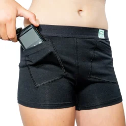 Pocket Nest hipster til børn med lommer til pumpe