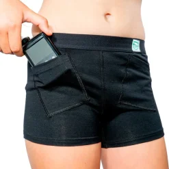 Pocket Nest hipster til kvinder med lommer til pumpe