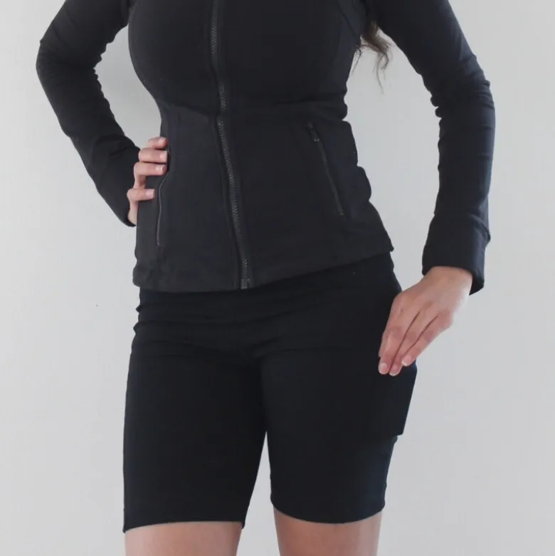 Pocket Nest shorts til voksne med lommer til pumpe