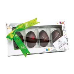 Påskeæske 4 varianter uden tilsat sukker, 140 g.