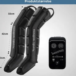Recovery Boots / Kompressionsstøvler til ben, 6 kamre