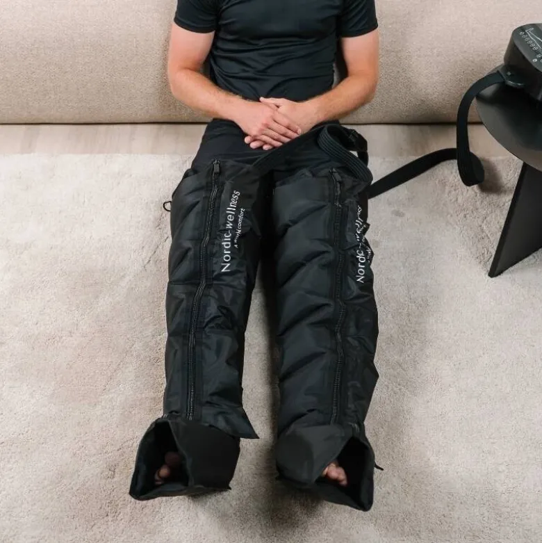 Recovery Boots / Kompressionsstøvler til ben, 6 kamre