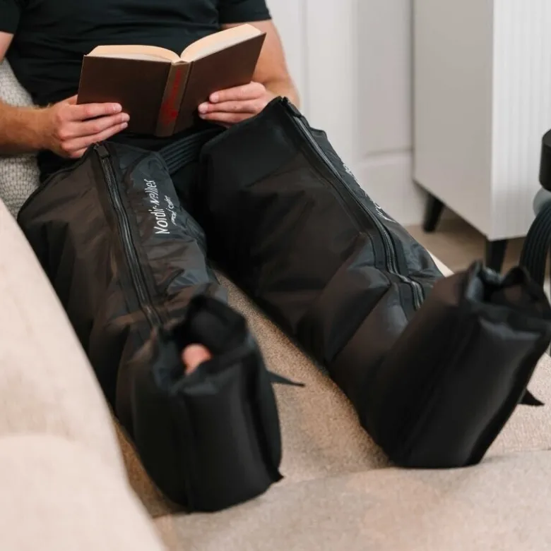Recovery Boots / Kompressionsstøvler til ben, 6 kamre