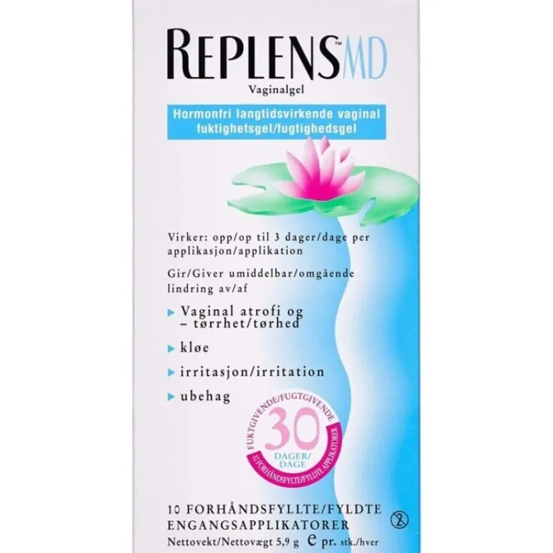 Replens vaginalgel, 10 stk.