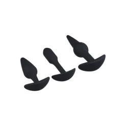 RFSU Buttplugs i silikone - sæt med 3 stk.