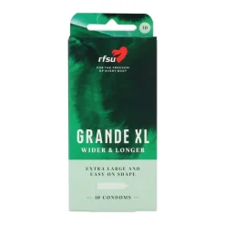 RFSU Grande XL kondomer, 10 stk.