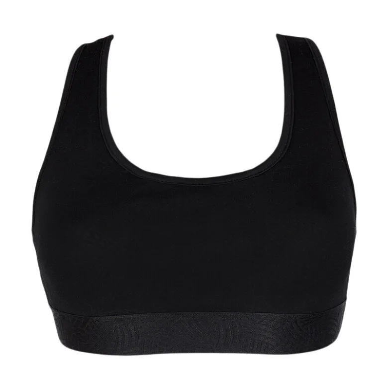 Ruby Limes Black Cushion top med lomme til pumpe