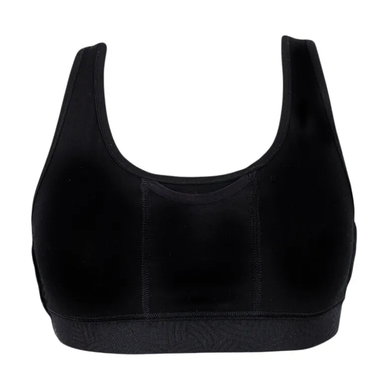 Ruby Limes Black Cushion top med lomme til pumpe
