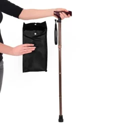 Sammenklappelig Stok, 82-92 cm