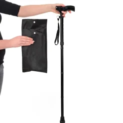 Sammenklappelig Stok, 82-92 cm