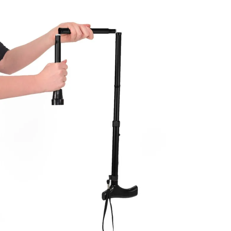 Sammenklappelig Stok, 82-92 cm