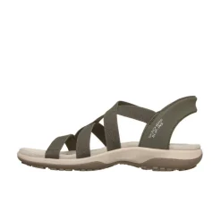 SKECHERS Reggae Slim damesandal, Slip-ins