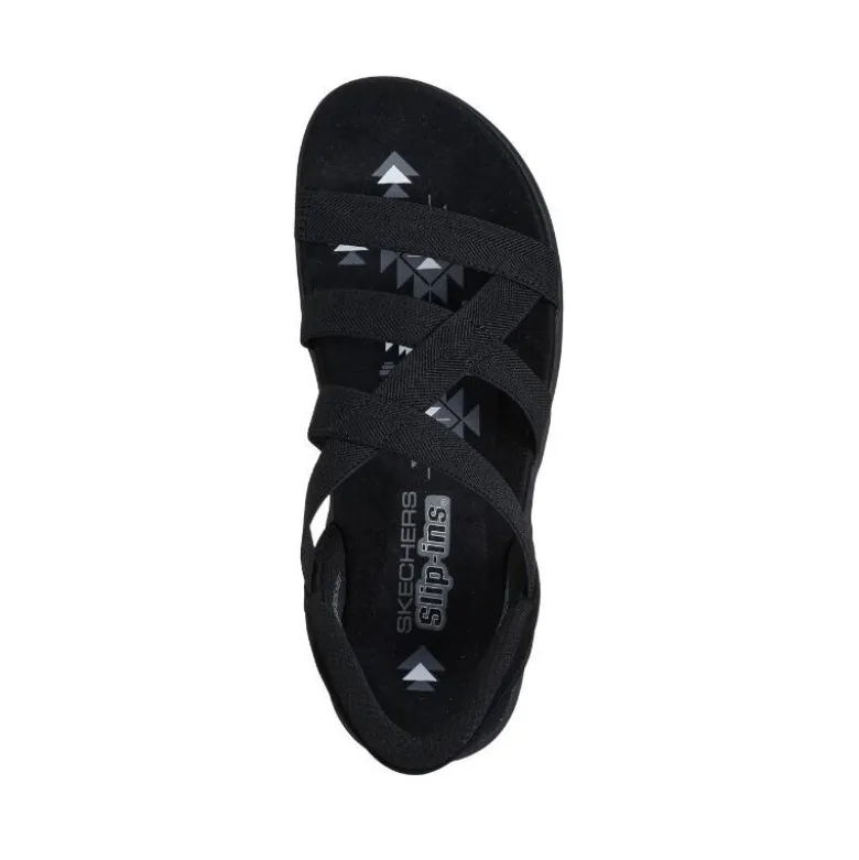 SKECHERS Reggae Slim damesandal, Slip-ins