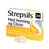 Strepsils Honning og Citron, sugetabletter, 24 stk.