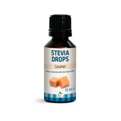 Sukrin Karamel Stevia Dråber, 30 ml