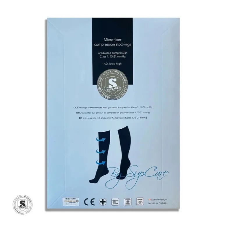 SupCare Støttestrømper, mikrofiber