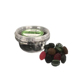 Svanenet sukkerfrie bolcher Lakridsmix m/stevia