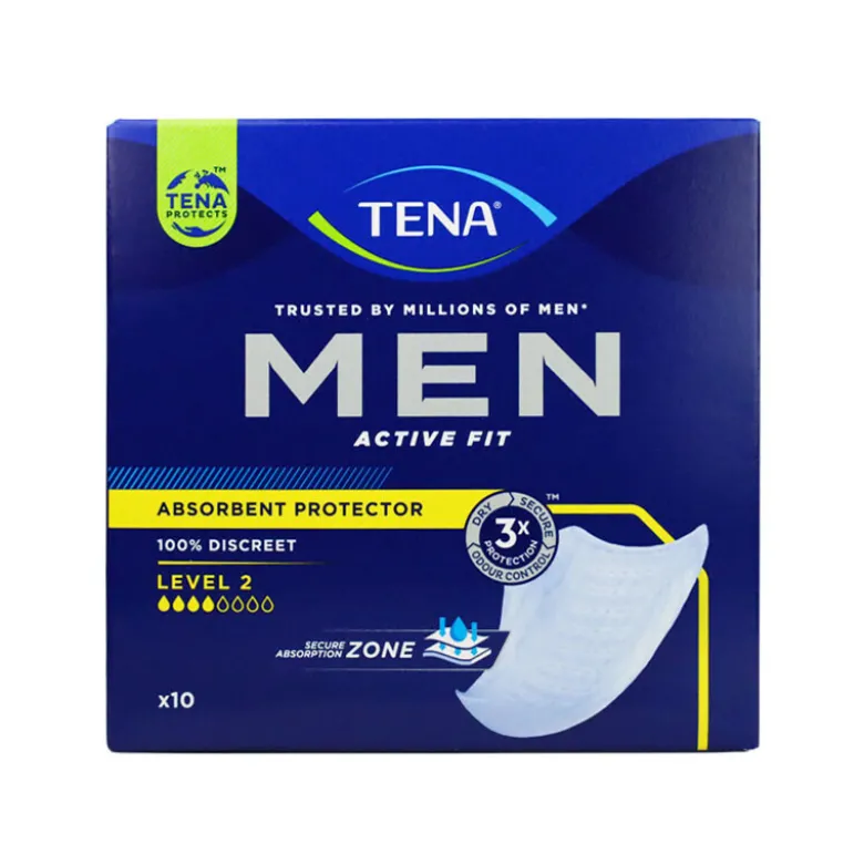 TENA for mænd level 2, 10 stk.