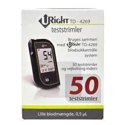 U-Right teststrimler TD-4269, 50 stk.