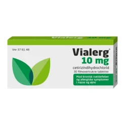 Vialerg 10 mg, 30 stk.