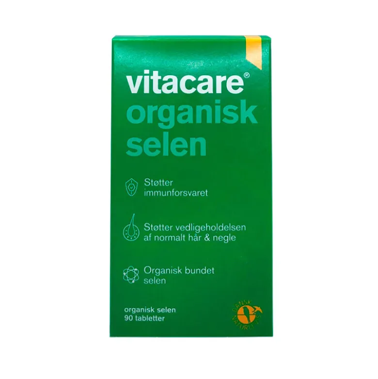 VitaCare Selen organisk, 90 tabletter
