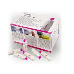 Vitrex Lite III safety lancetter pink, 21G -2,4 mm, 100 stk.