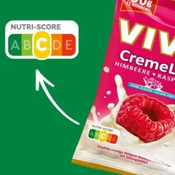 Vivil Creme Life Hindbær, sukkerfri bolcher, 90 g