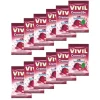 Vivil Creme Life Kirsebærpakken, sukkerfri bolcher, 12 stk.