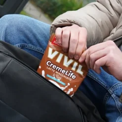 Vivil Creme Life Latte Macchiato-pakken, sukkerfri bolcher, 12 stk.