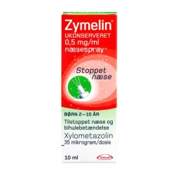Zymelin næsespray til børn, 0,5 mg/ml (10 ml)